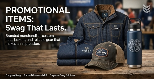 Promotional Items: Swag That Lasts — Branded Merchandise